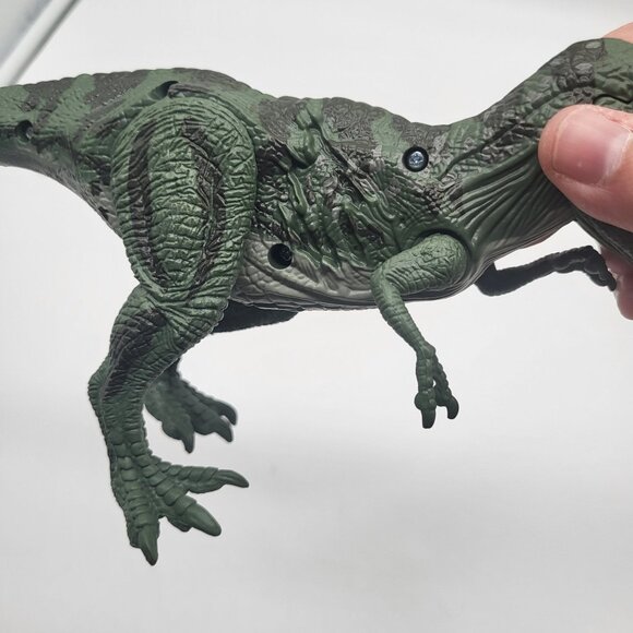 Kid Galaxy Tyrannosaurs Rex T-Rex Posable Dinosaur Action Toy Light and Sound - Picture 6 of 8